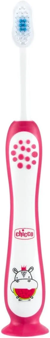 Chicco Chicco Combo Toothbrushes Hippo & Panda 3-6y